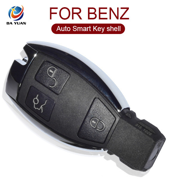 AS002028 Smart Key Shell (With Board Plastic) For Benz 2010 3 Button with battery board