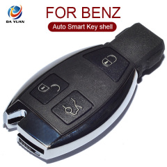 AS002028 Smart Key Shell (With Board Plastic) For Benz 2010 3 Button with battery board