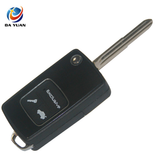 AS014026 for Chevrolet Epica 2 buttons Modified flip remote key blank left blade (Also applies to the Chevrolet Lova with right blade)