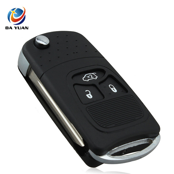 AS015040 Car Remote Key Shell Refit Case Folding Replace for Chrysler Dodge Fob Flip