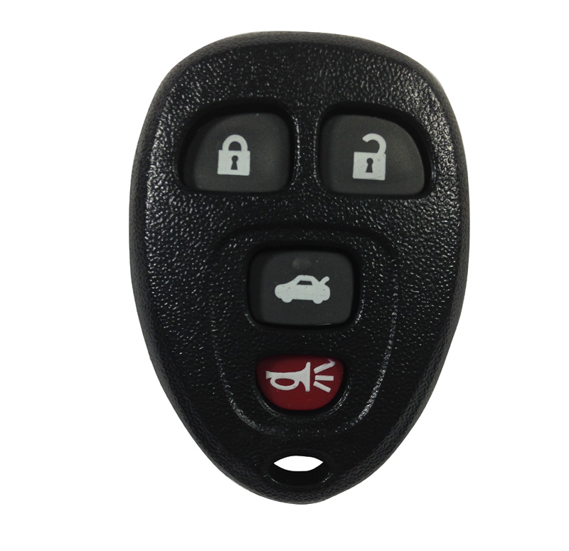 AS019005 4 Button keyless entry remote Key Fob Case Shell For Chevrolet Buick GMC Saturn
