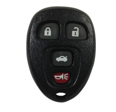 AS019005 4 Button keyless entry remote Key Fob Case Shell For Chevrolet Buick GMC Saturn
