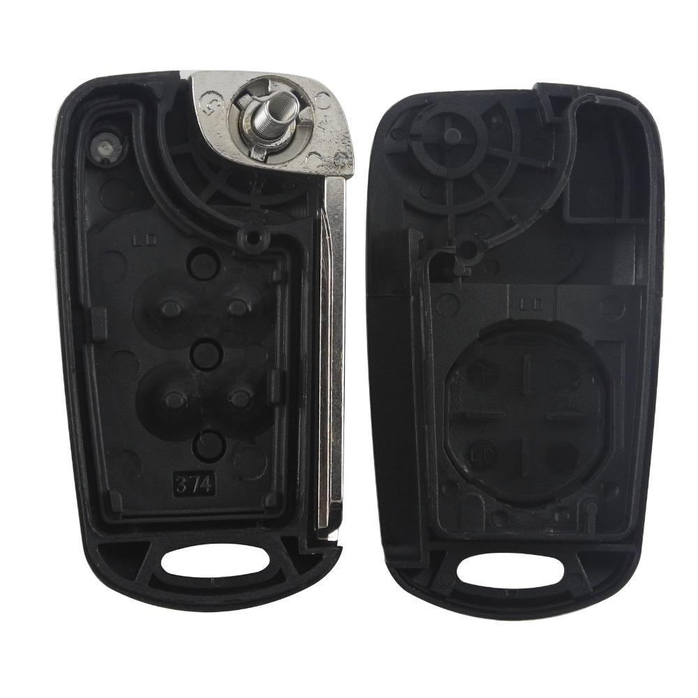 AS020021 For Hyundai 3 buttons Flip Remote Key Shell