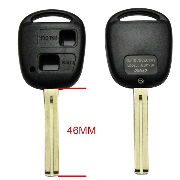 AS052005 for Lexus 2 Buttons Remote key shell toy48 46mm