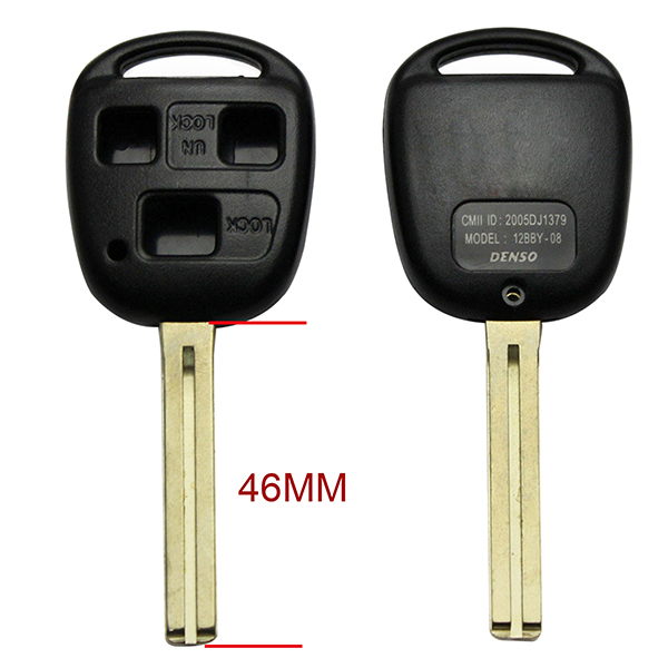 AS052006 for Lexus 3 Buttons Remote key shell toy48 46mm