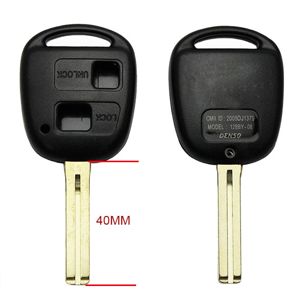AS052003 for Lexus 2 Buttons Remote key shell toy48 40mm