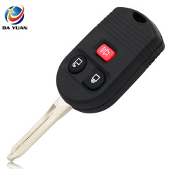 AS026014 Combo Key Shell for Mazda Remote Key 3 Button Case Fob Entry