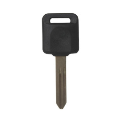 AS027004 Black portable Replacement Key Case Cover Uncut Ignition Blank Chipped Fob with Transponder key shell