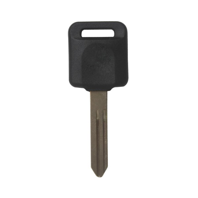 AS027004 Black portable Replacement Key Case Cover Uncut Ignition Blank Chipped Fob with Transponder key shell