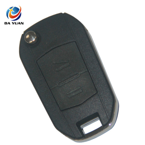 AS028053 For Opel 2 button flip key case with left blade(HU46 blade)