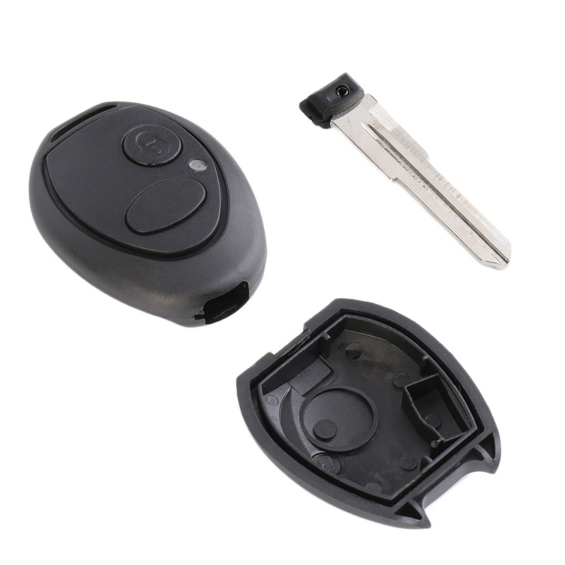 AS004011 2 Button Remote Key Fob Shell Case With Blank Blade Fits For Land Rover