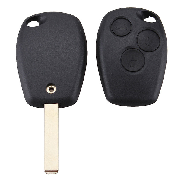 AS010007 3 Buttons Remote Key Shell Case Replacement for Renault