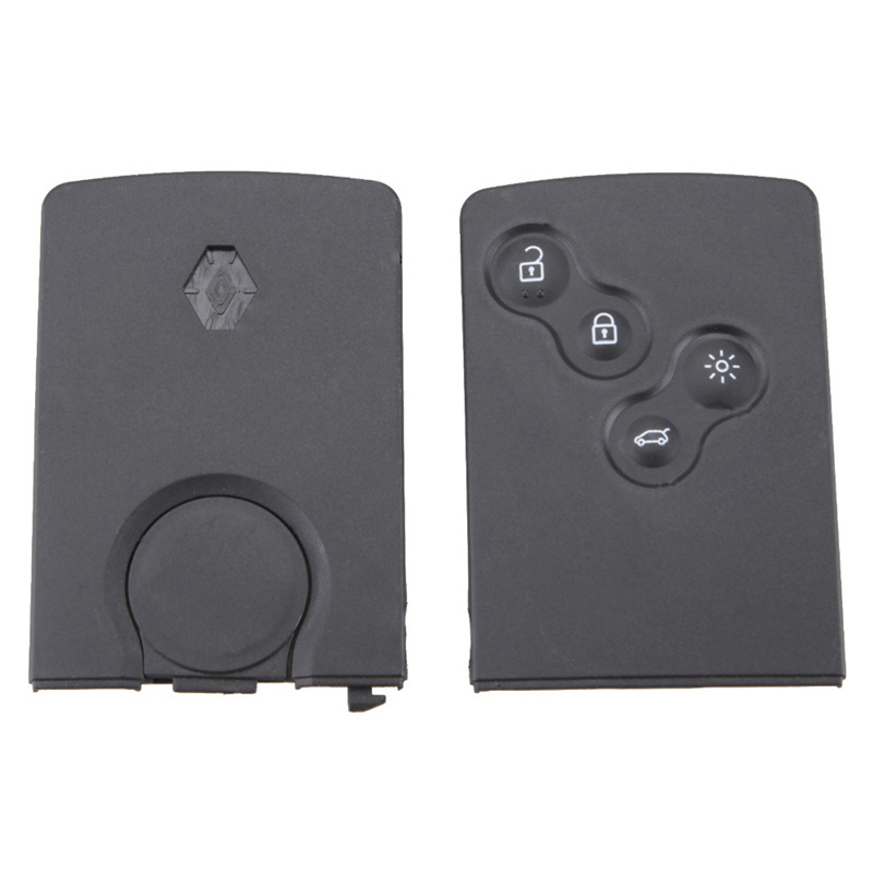 AS010013 4 Button Remote Car Key Case for Renault Key Shell No Chip Car Cover