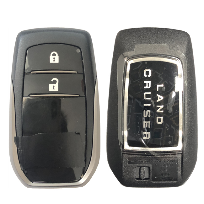 AS007062 For Toyota Land Cruiser Proximity Remote Fob 2 Buttons Key Fob Shell