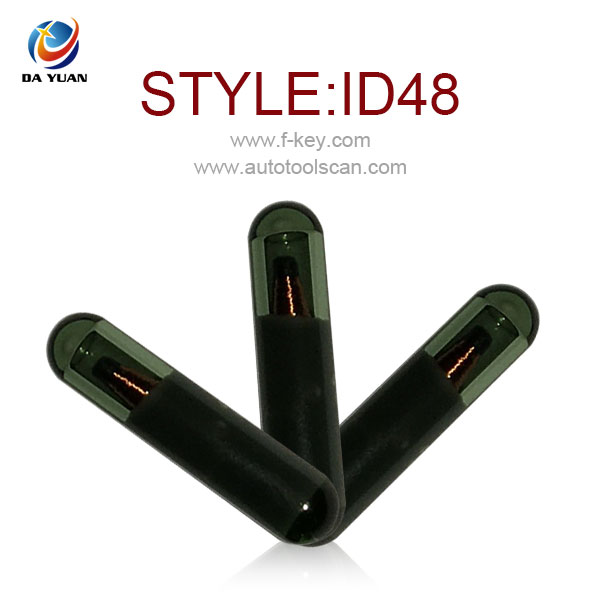 DY120303 For VW Audi Blank ID48 Glass transponder chip