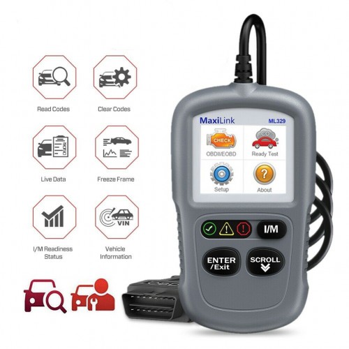 AKP272 Autel MaxiLink ML329 Code Reader (Advanced Version of Autel AL319)