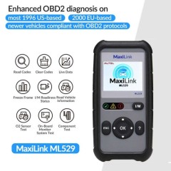 AKP273   Original Autel Maxilink ML529 OBD2 Scanner with Full OBD2 Functions Upgraded Version of AL519