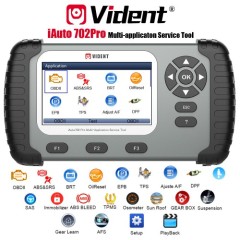 AKP250 VIDENT iAuto 702 Pro Multi-applicaton Service Tool Support ABS/SRS/EPB/DPF Update to 19 Maintenances 3 Years Free Update Online US/UK Ship