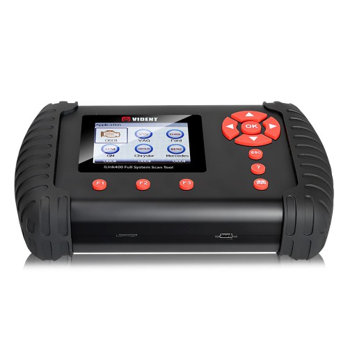 AKP256 Original VIDENT iLink400 Full System Scan Tool Single Make Support ABS/SRS/EPB//DPF Regeneration/Oil Reset US Ship