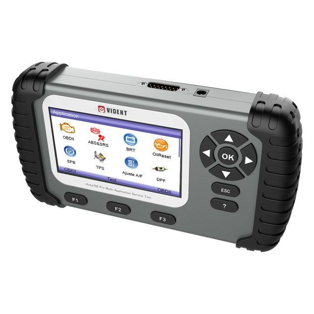AKP250 VIDENT iAuto 702 Pro Multi-applicaton Service Tool Support ABS/SRS/EPB/DPF Update to 19 Maintenances 3 Years Free Update Online US/UK Ship
