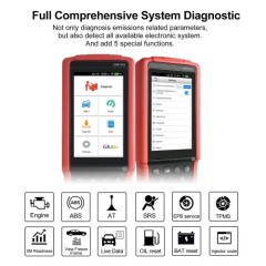 AKP233 Launch CRP818 Full-System OBD2 Diagnostic Tool for European Cars Free Update Online