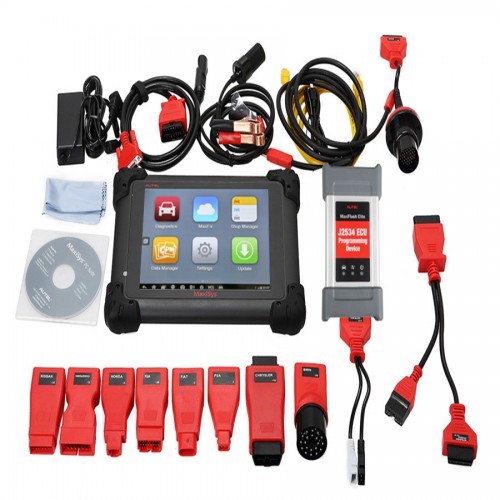 AKP219 100% Original Autel MS908P MaxiSys MS908s Pro Wifi OBD Full System Diagnostic with J2534 MaxiFlash Elite