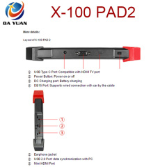 AKP139 XTOOL X-100 PAD2 Special Functions Expert Update Version of X100 PAD