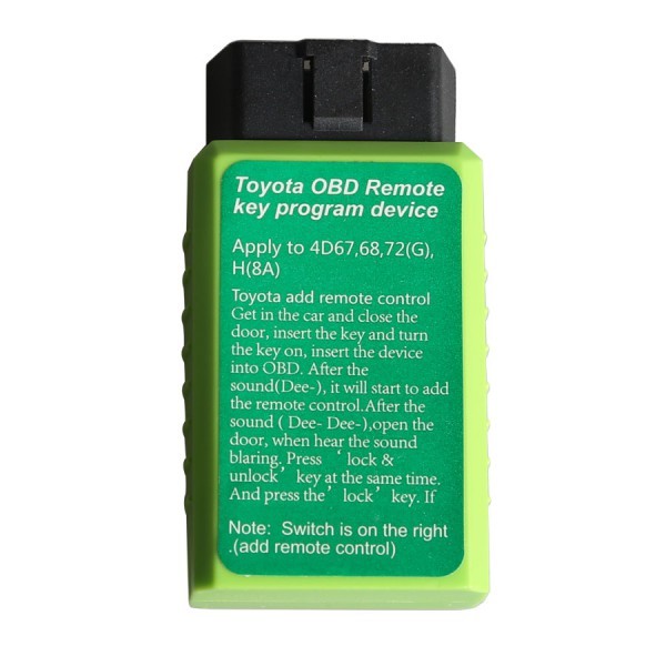 AKP020 Toyota G and Toyota H Chip Vehicle OBD Remote Key Programming Device