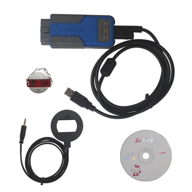 AKP074 V7.7 BMW Multi Tool OBD2 CAS1-4 Key Programmer Get Free Encrypted BMW CAS4