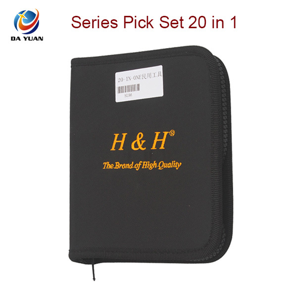 LS06041 Ch-ampion Series Pick Set 20 in 1 for Locksmiths