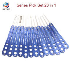LS06041 Ch-ampion Series Pick Set 20 in 1 for Locksmiths