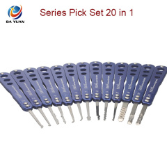 LS06041 Ch-ampion Series Pick Set 20 in 1 for Locksmiths