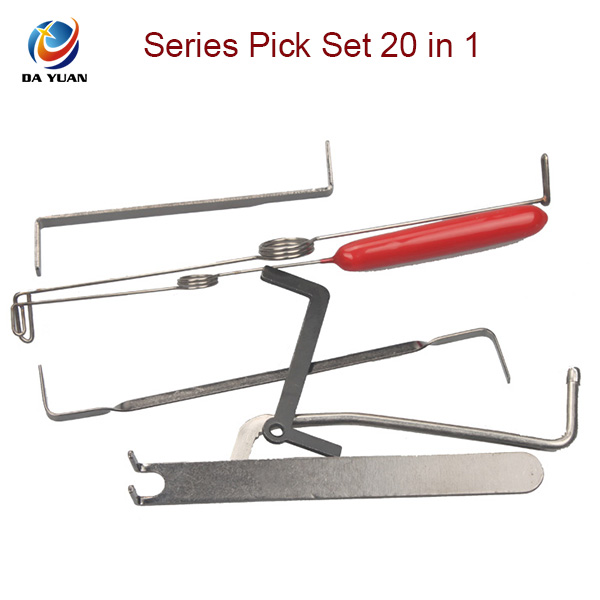 LS06041 Ch-ampion Series Pick Set 20 in 1 for Locksmiths