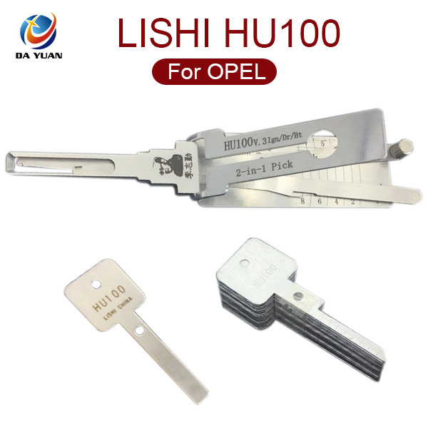 LS01032 LISHI HU100 V.3 Decoder Picks  2 IN 1 For New OPEL