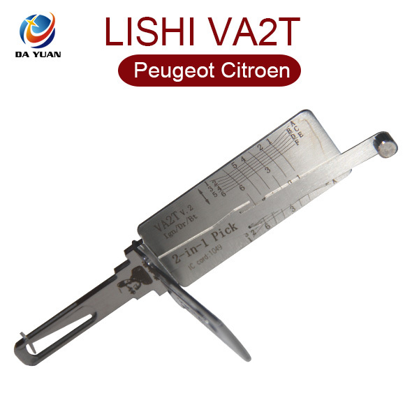 LS01072 LISHI Peugeot Citroen VA2T 2-in-1 Auto Pick and Decoder