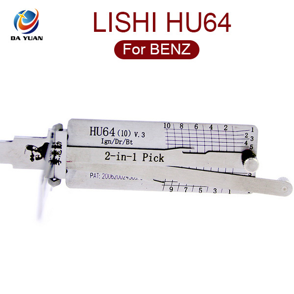 LS01013 LISHI HU64  V.3 2 in 1 Auto Pick and Decoder For BENZ