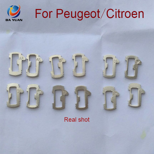 ALR0016 Car Lock Reed Locking Repairing Work plate for Peugeot Citroen A Set Of Twelve Piece