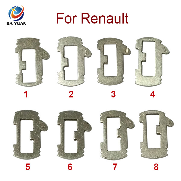 ALR0011 Lock Reed Locking Repairing Work plate For Renault A Set Of Eight Piece