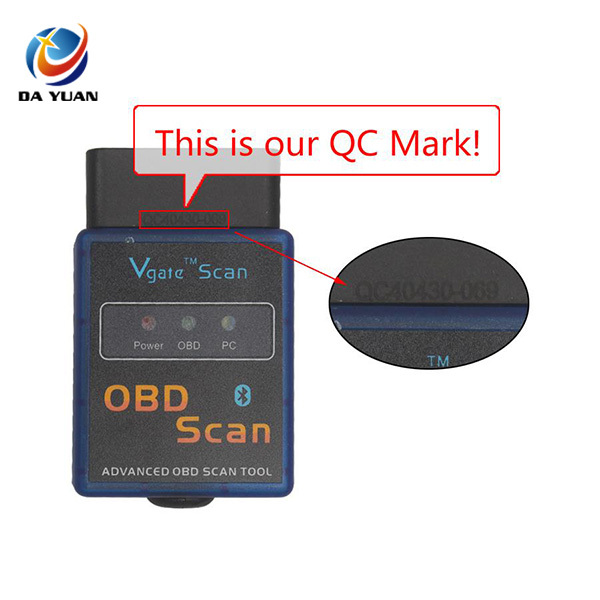 ELM327 Vgate Scan Advanced OBD2 Bluetooth Scan Tool Software V2.1