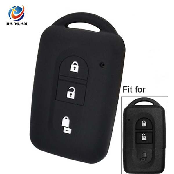 AS072005 Silicone Car Key Cover Case For Nissan 3 Button