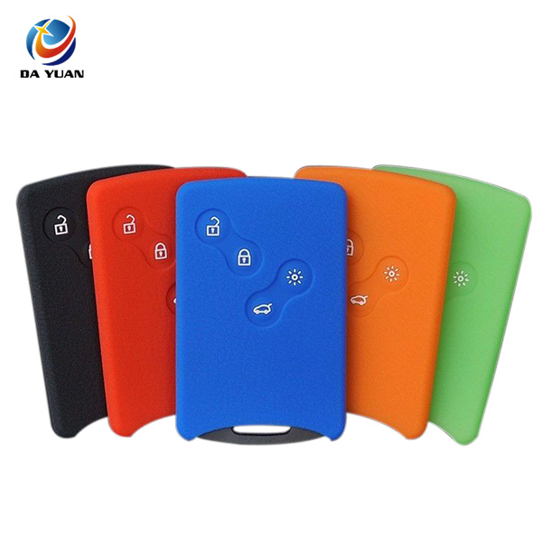 AS070004 Silicone Car Key Cover Case for Renault Clio remote Car flip