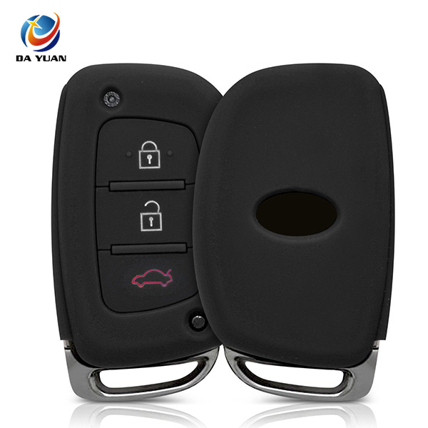 AS064003 SILICONE COVER FOR HYUNDAI 3 BUTTON REMOTE CAR KEY