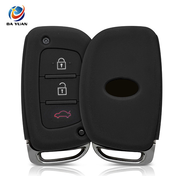 AS064003 SILICONE COVER FOR HYUNDAI 3 BUTTON REMOTE CAR KEY
