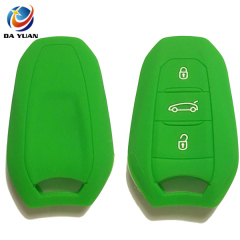 AS061007 Silicone Cover Case For Citroen Car FOB Smart Key