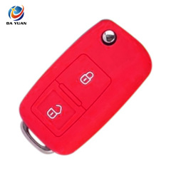 AS066006 silicone cover case for VW Golf remote Car flip