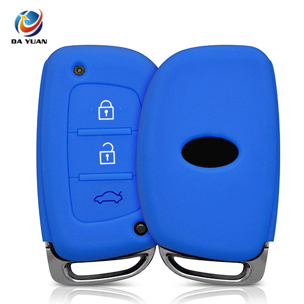 AS064003 SILICONE COVER FOR HYUNDAI 3 BUTTON REMOTE CAR KEY