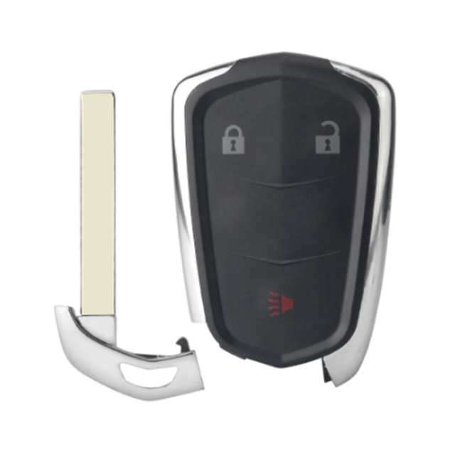 AK030028 remote key ffor cadillac 2+1 button 315mhz FCCID HYQ2AB PN13580797