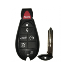 AK024053 For DODGE 5+1 Button Smart Key 433MHZ 46 Chip FCC ID IYZ-C01C Not Keyless Go