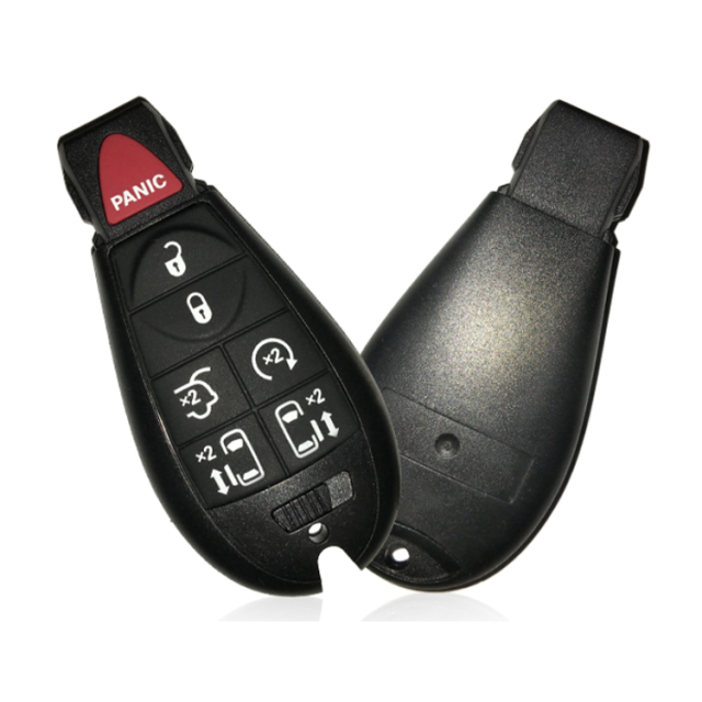 AK024052 For DODGE 6+1 Button Smart Key 433MHZ 46 Chip FCC ID IYZ-C01C Not Keyless Go