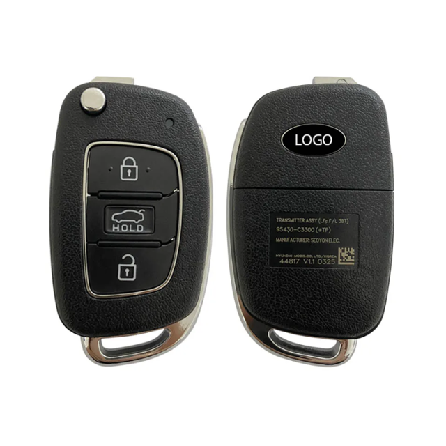 AK020160 For Hyundai 3 Buttons Smart Key 433MHz 4D60 Chip PN: 95430-C3300(+TP)